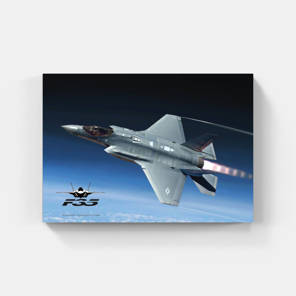 F35 Lightning poster