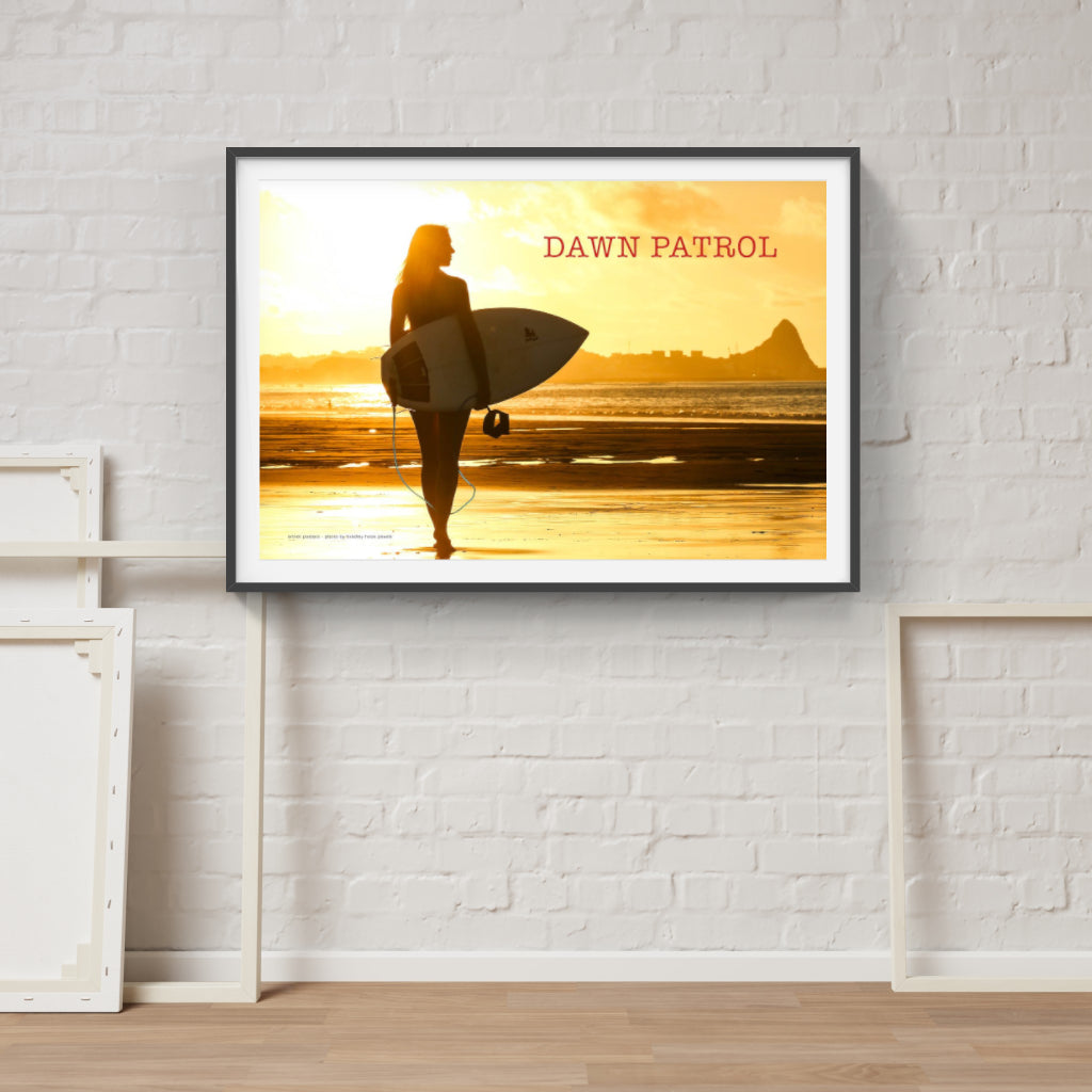 Dawn Patrol surfing poster