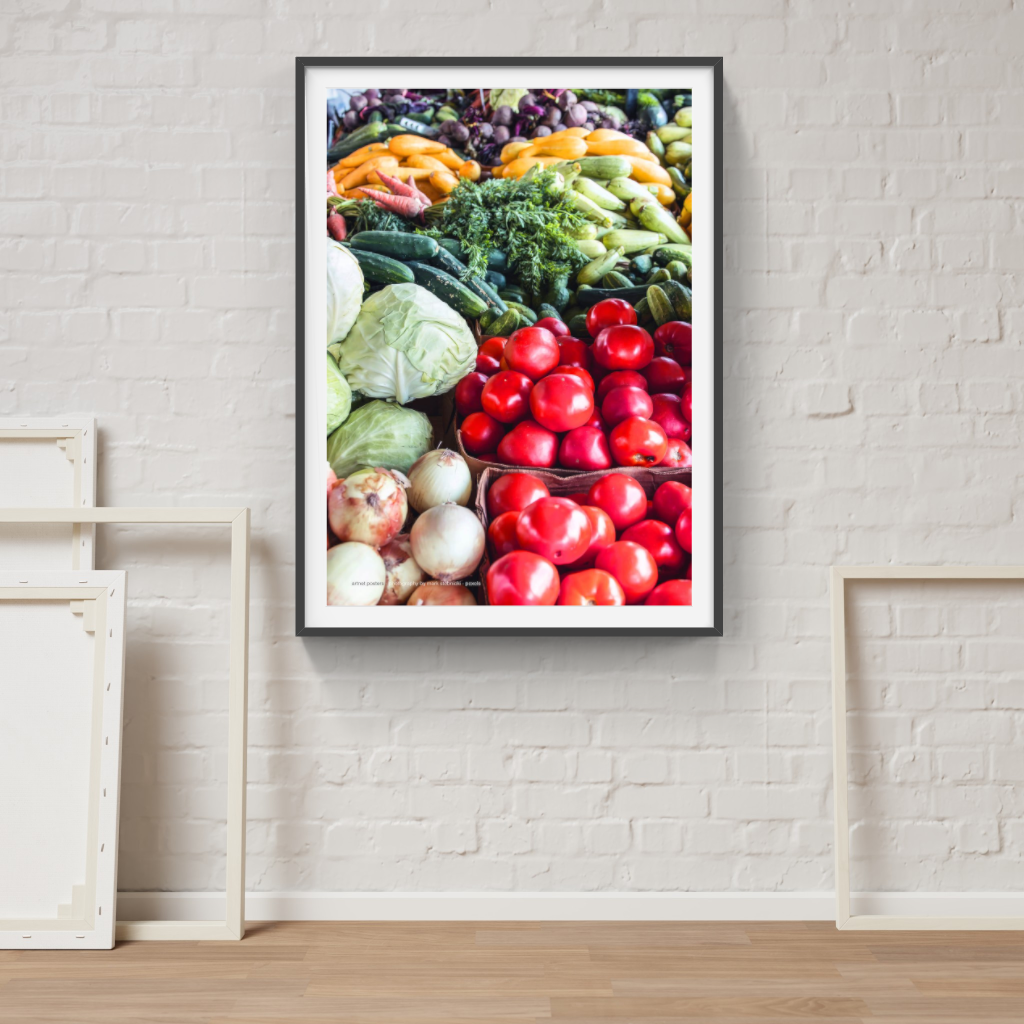 Raw Vegetables poster