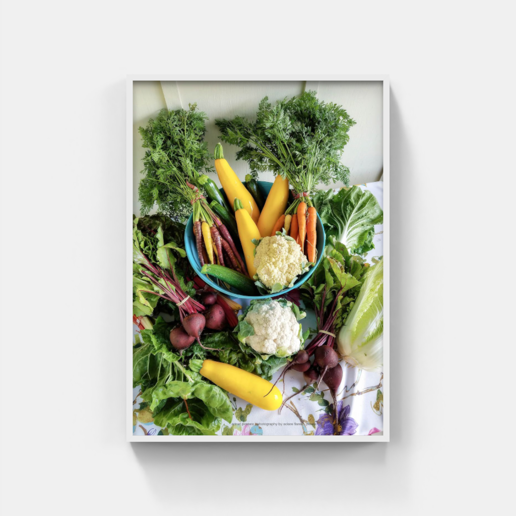 Raw Vegetables poster