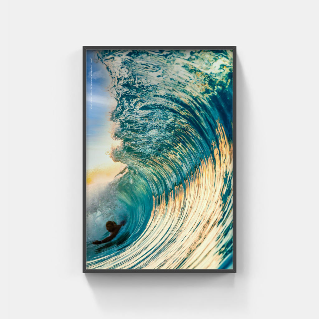 Wall of Glass surfing poster