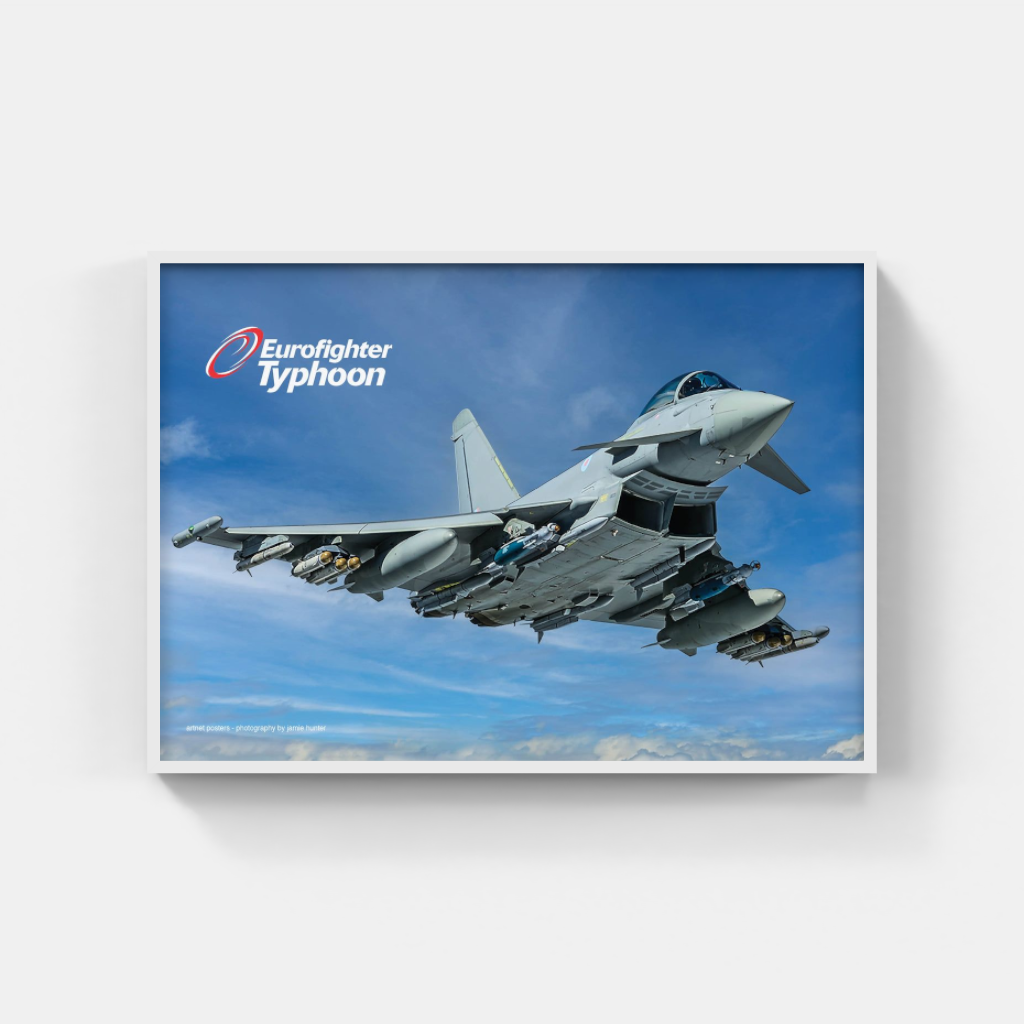 BAE Typhoon Eurofighter poster