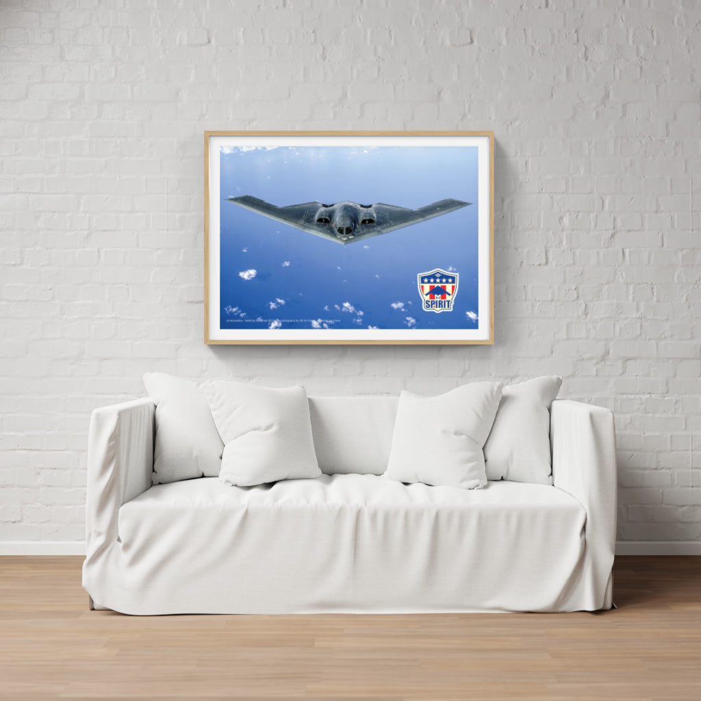 B2 Stealth Bomber poster