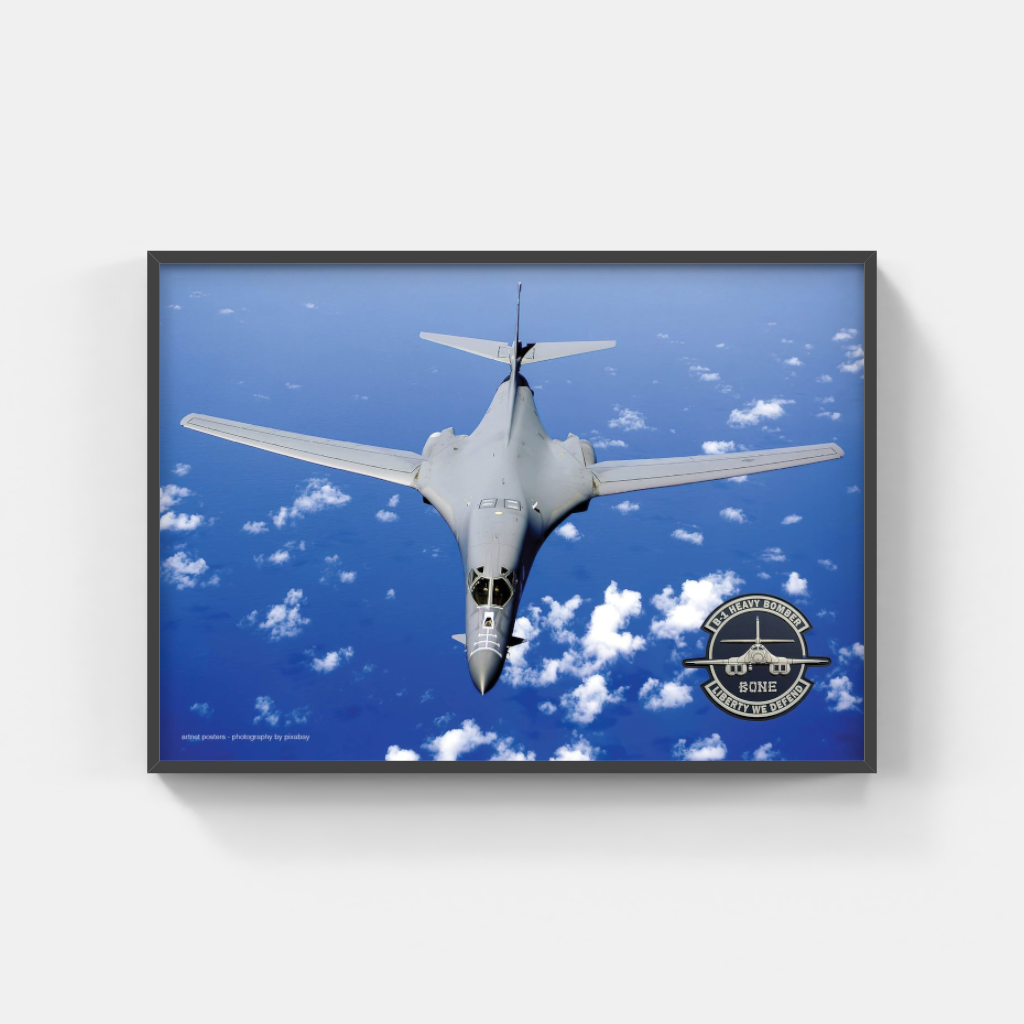 B1 Lancer Bomber poster