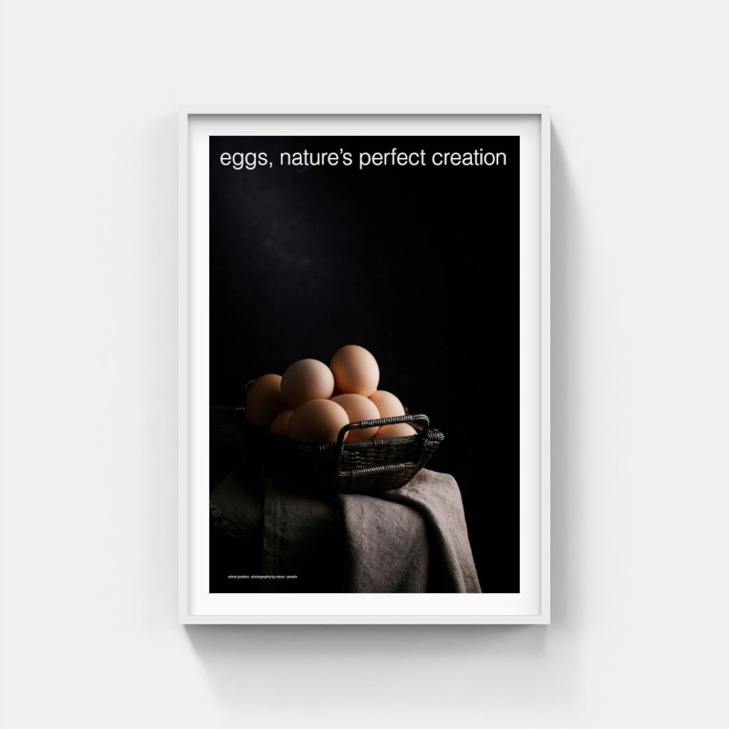 Eggs perfection - kitchen poster