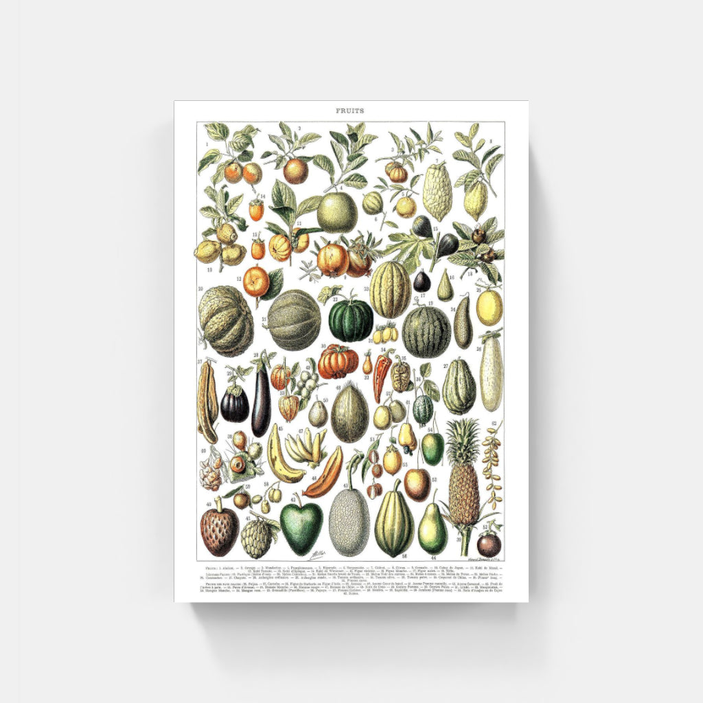 Vintage Vegetables poster