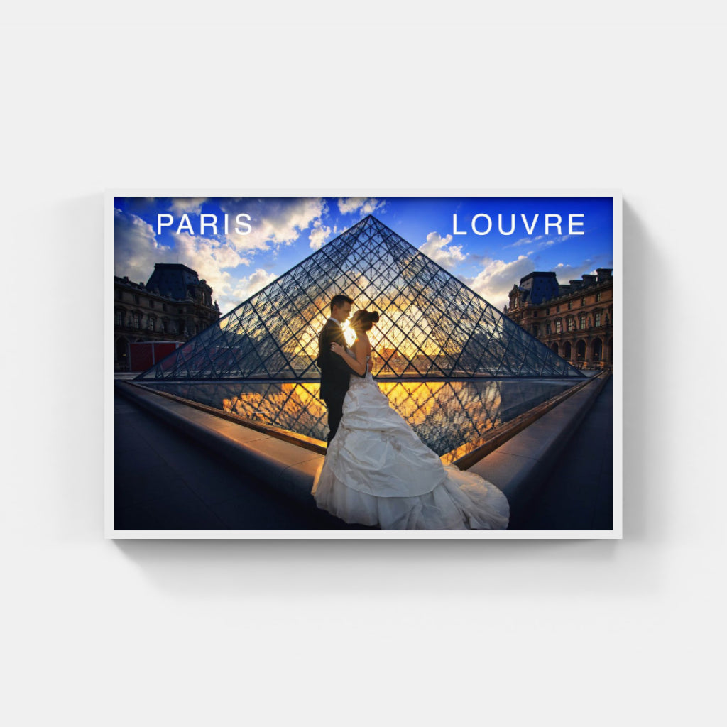 Musée du Louvre Paris poster