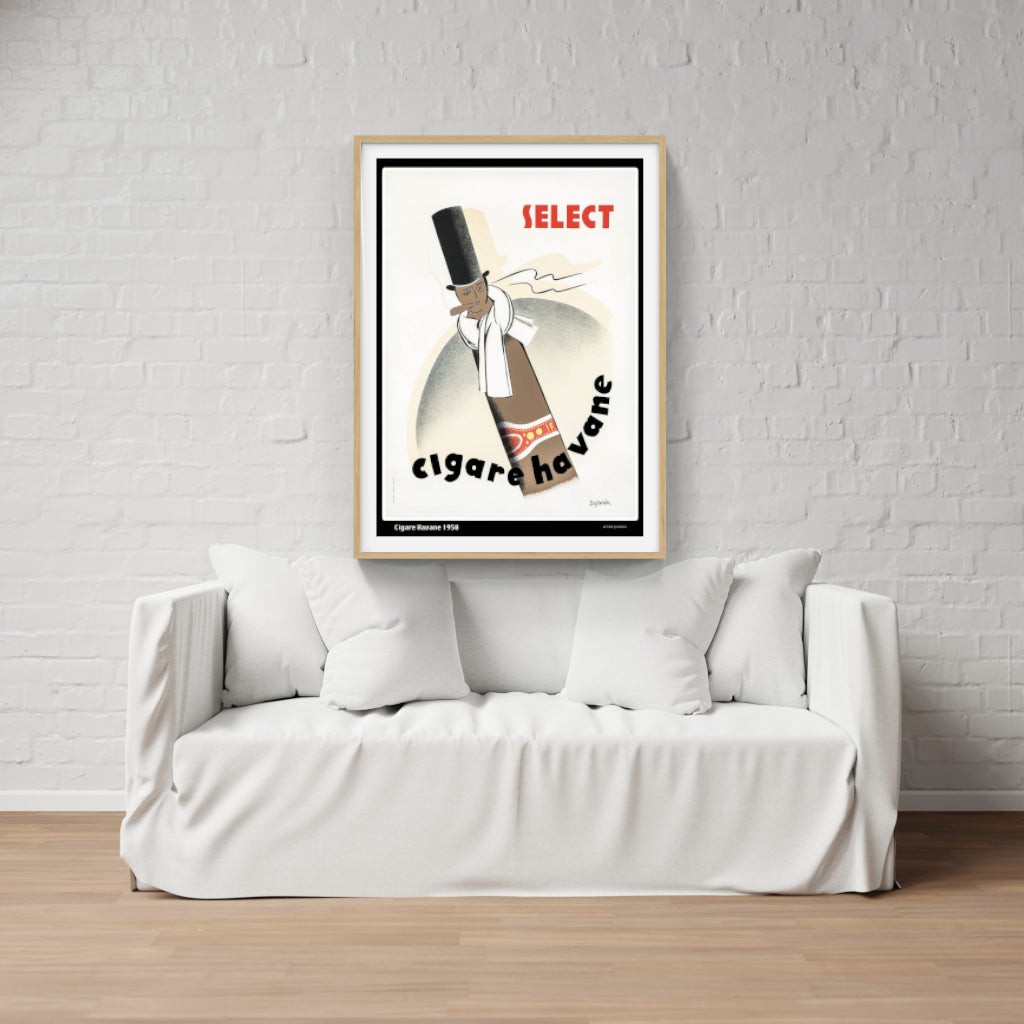 Cigar Havane Vintage Poster