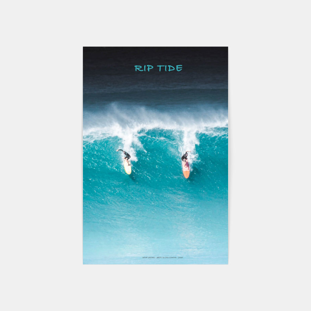 Rip Tide surfing poster