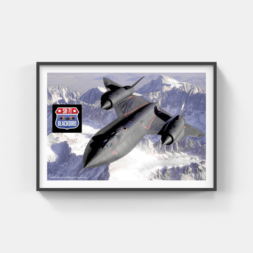 SR71 Blackbird poster