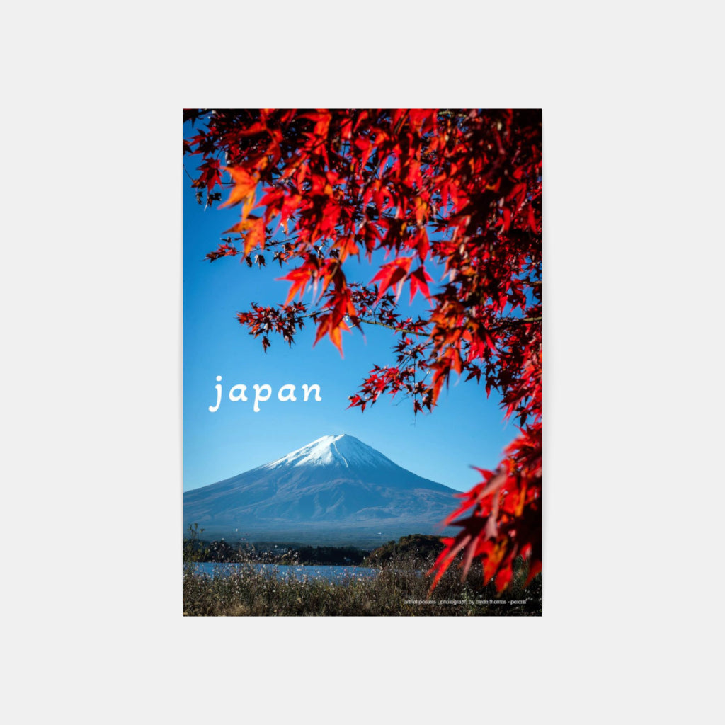Mt Fuji poster