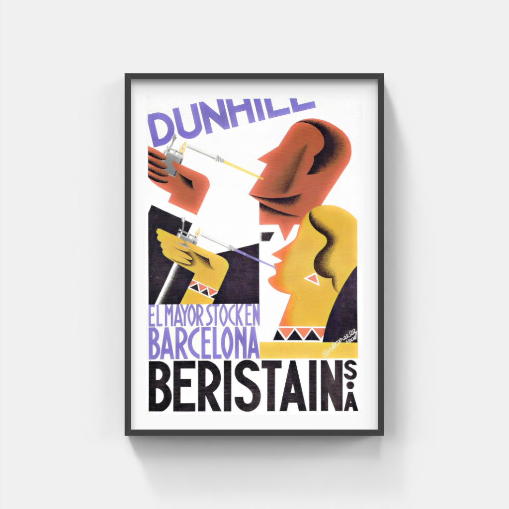 Dunhill Cigarettes poster