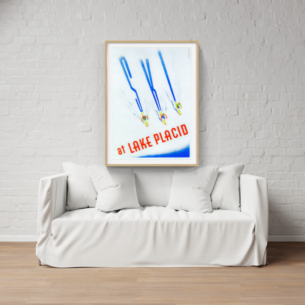 Ski Lake Placid poster