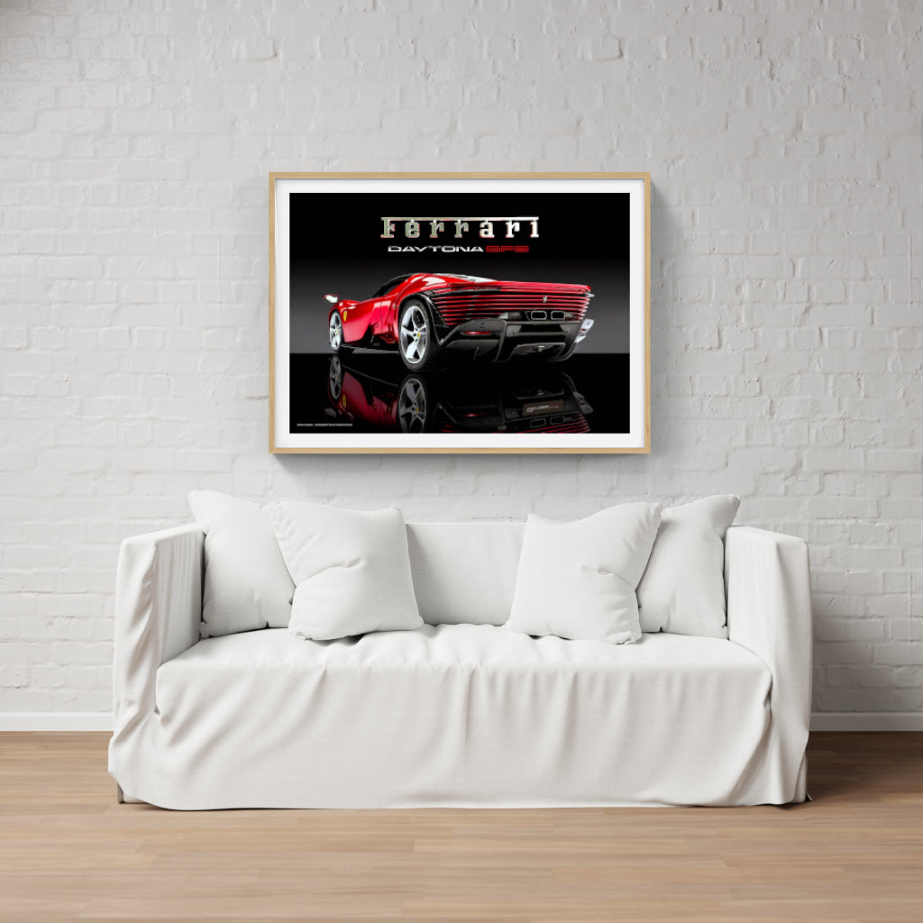 Ferrari Daytona SP3 poster