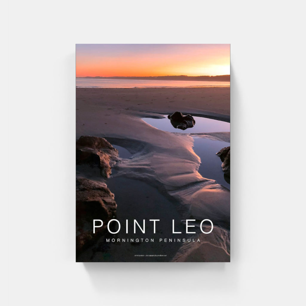 Point Leo Beach poster