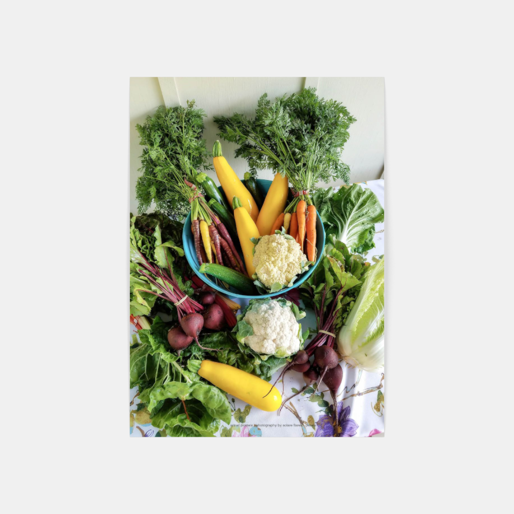 Raw Vegetables poster