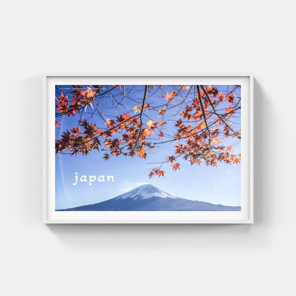 Mt Fuji poster