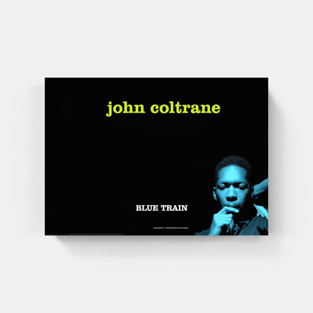 John Coltrane Blue Train poster
