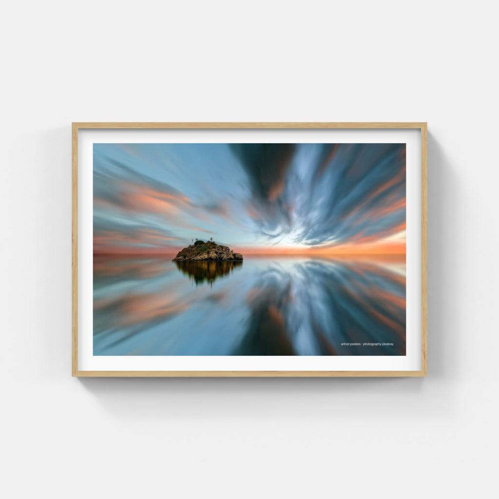 Lake Reflection poster