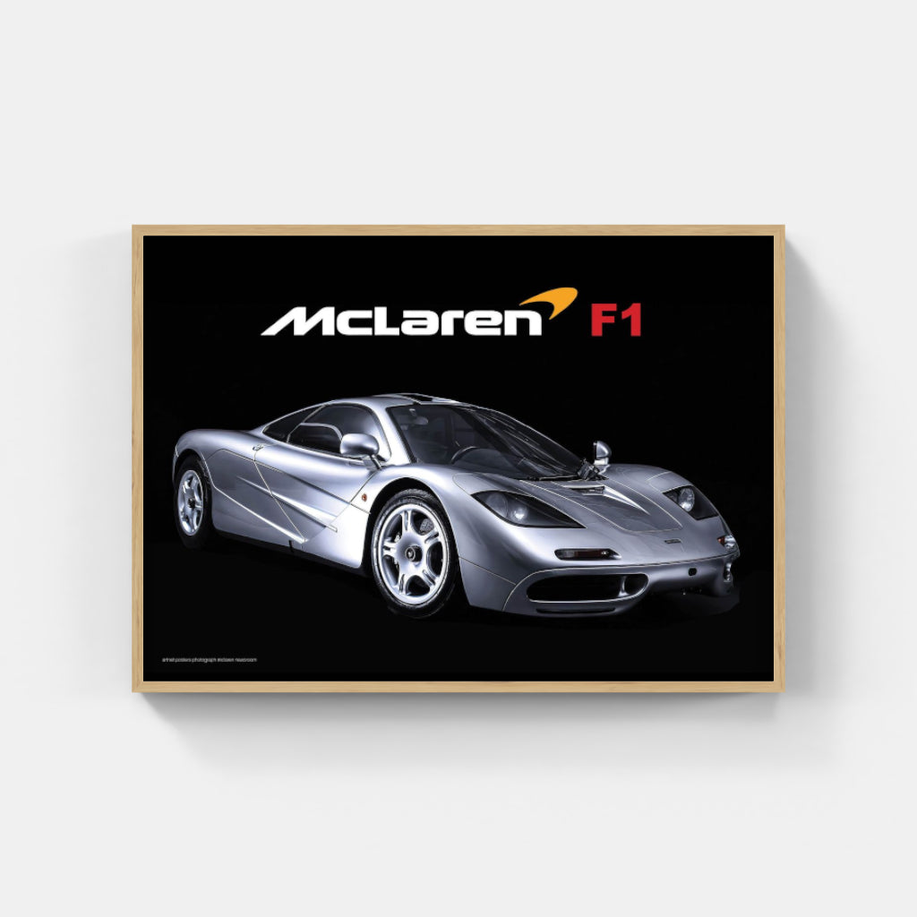 McLaren F1 poster