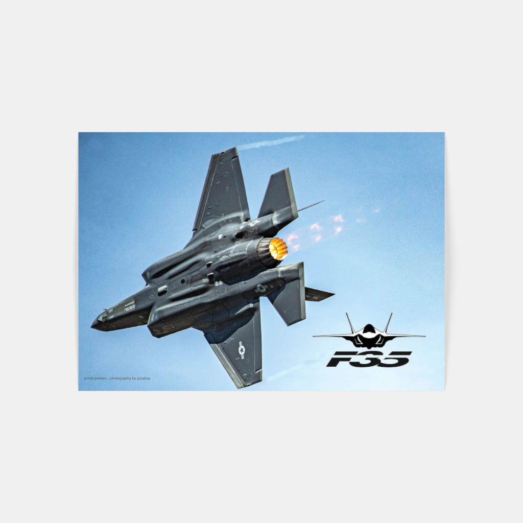 F35 Lightning poster