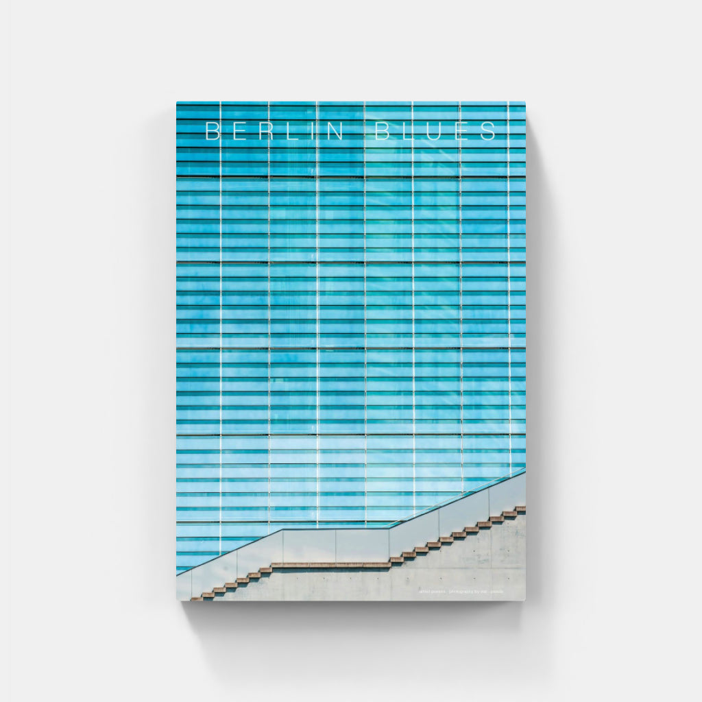 Berlin Blues architecture poster