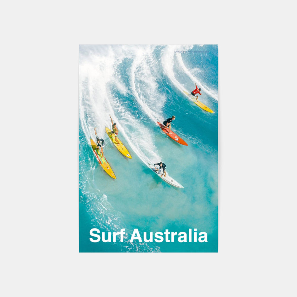 Aussie surfie culture poster