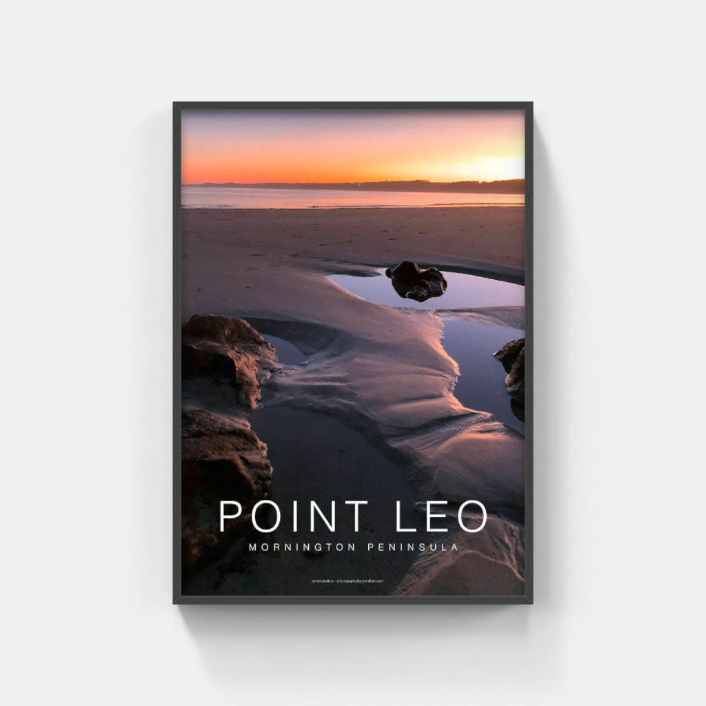 Point Leo Beach poster