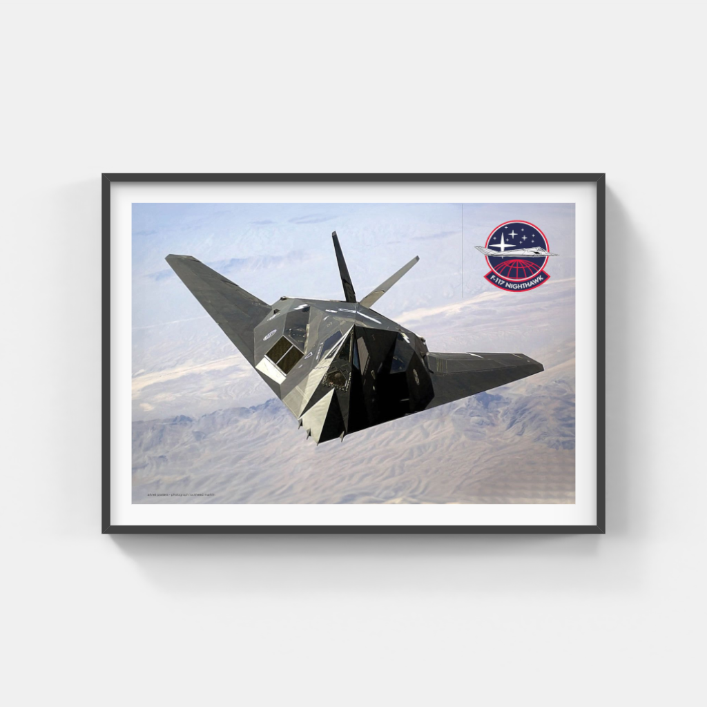 F117 Night Hawk poster