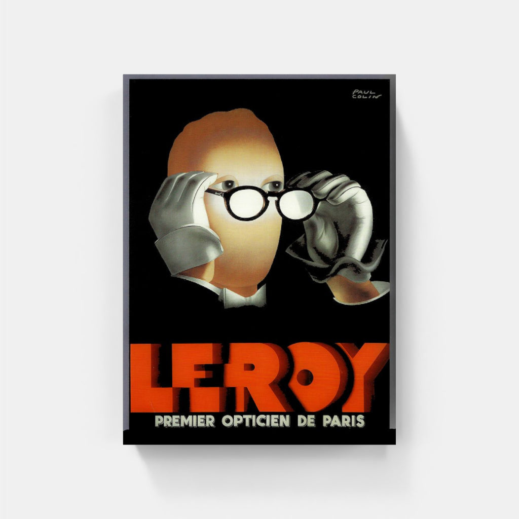 Visually Challenged retro poster