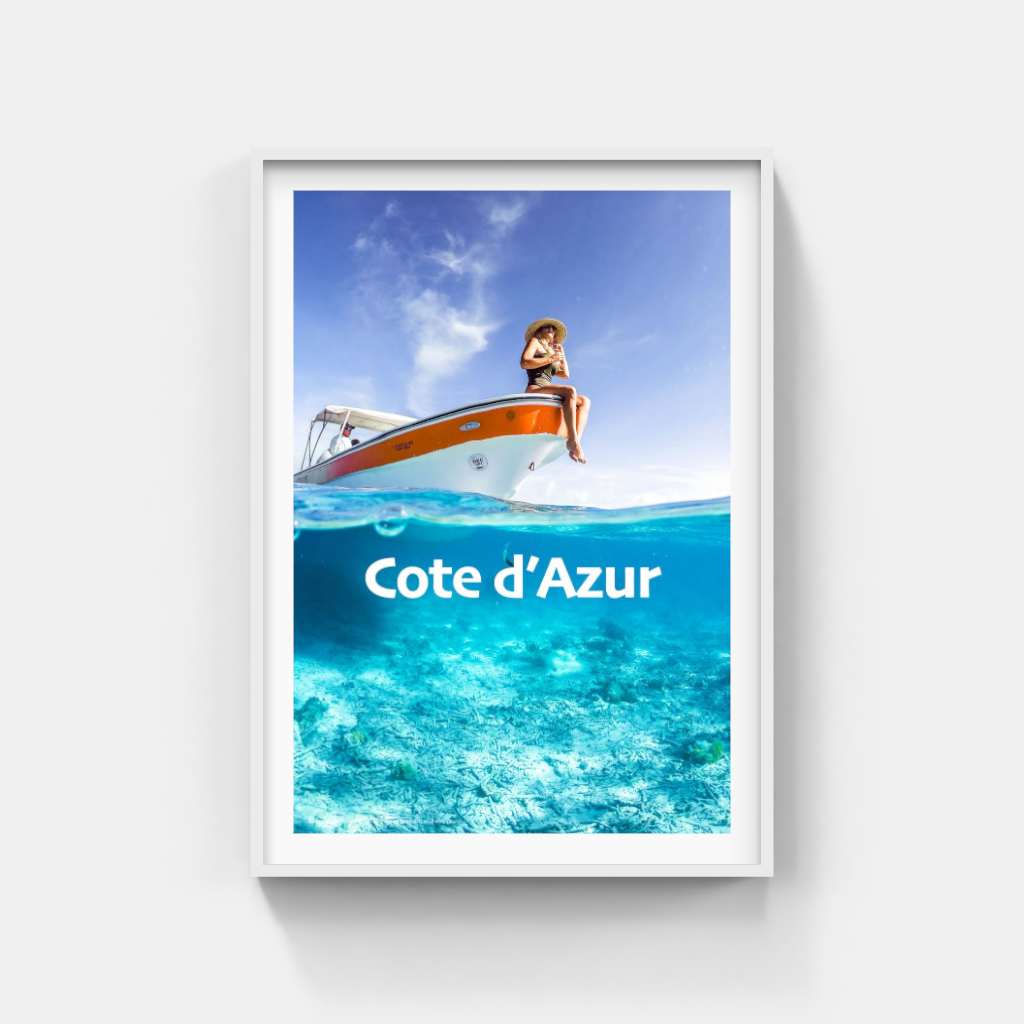 Côte d'Azur poster
