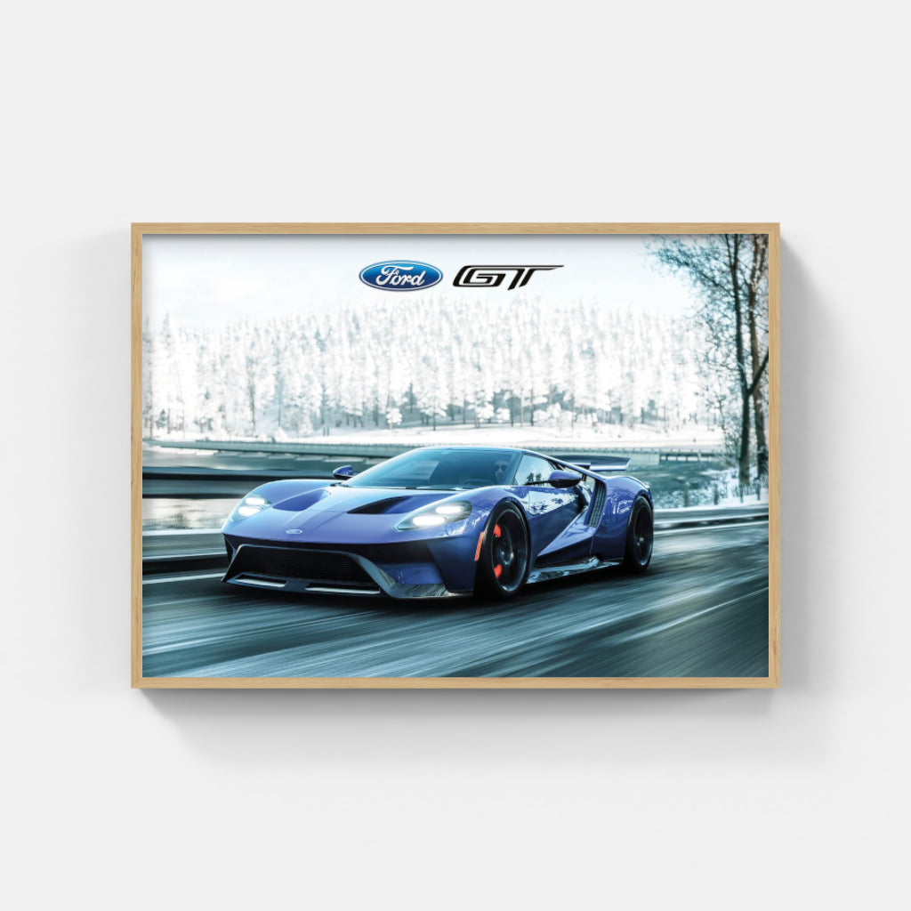 Ford GT 1 poster