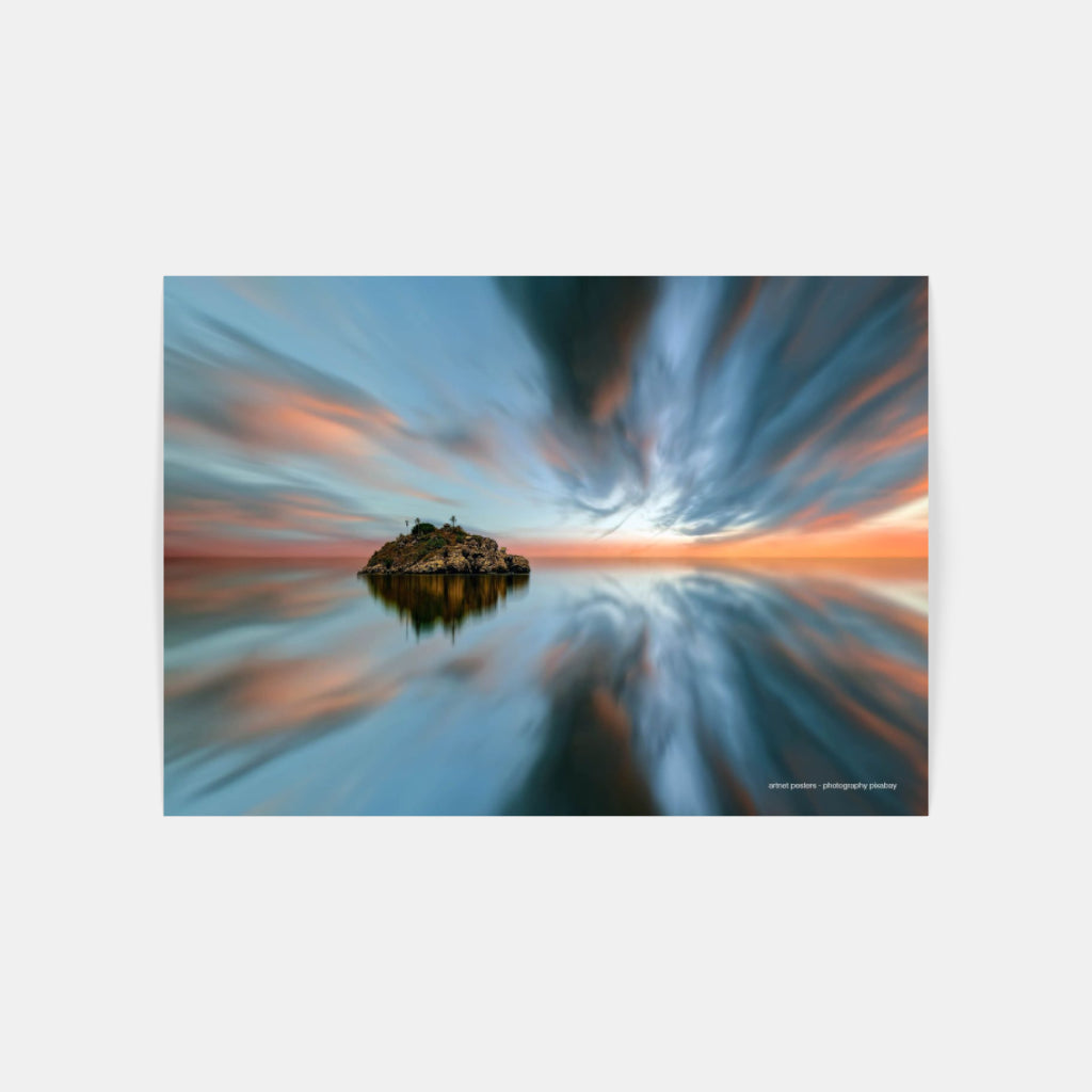 Lake Reflection poster