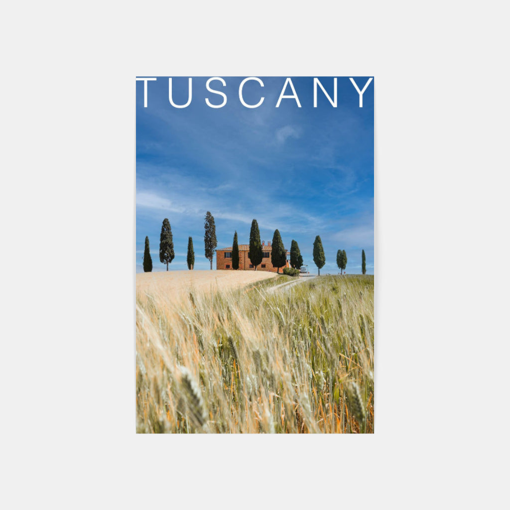 Idyllic Tuscany poster