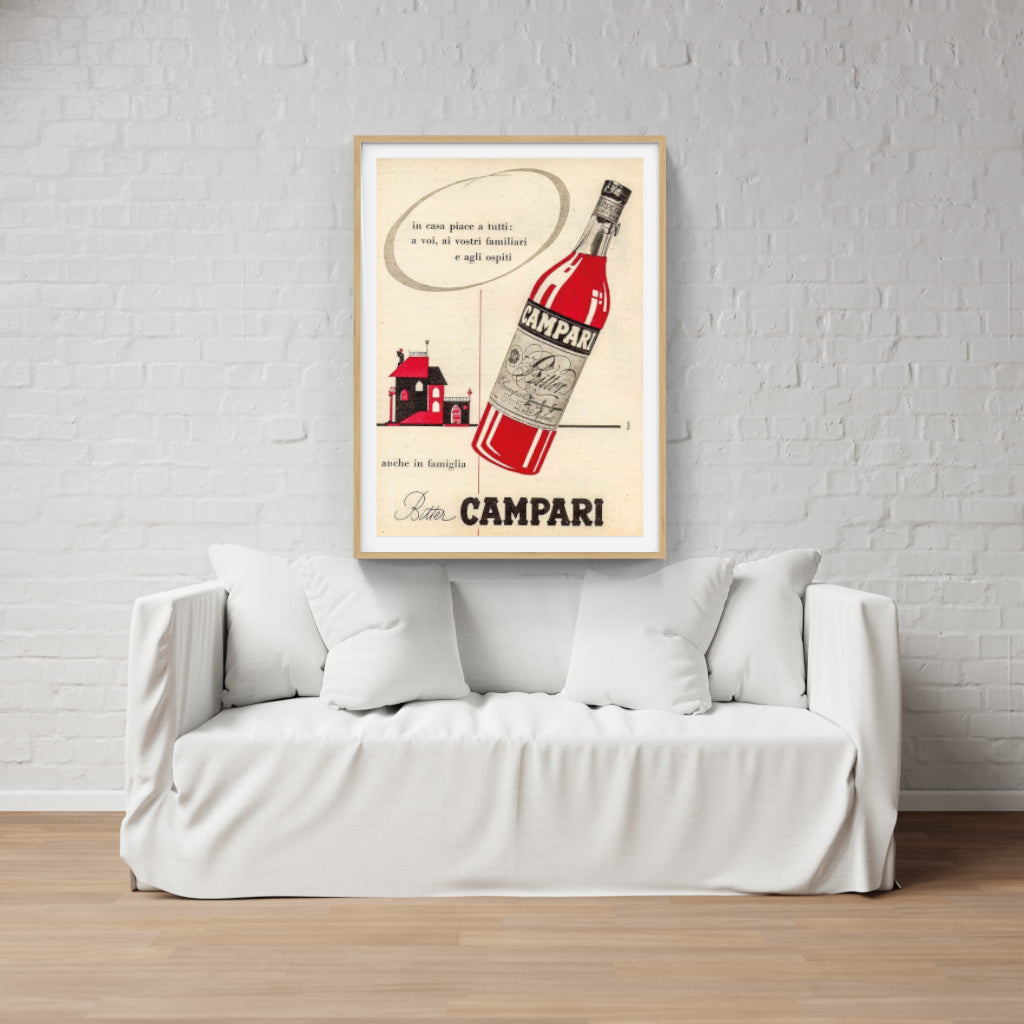 The Original Campari poster