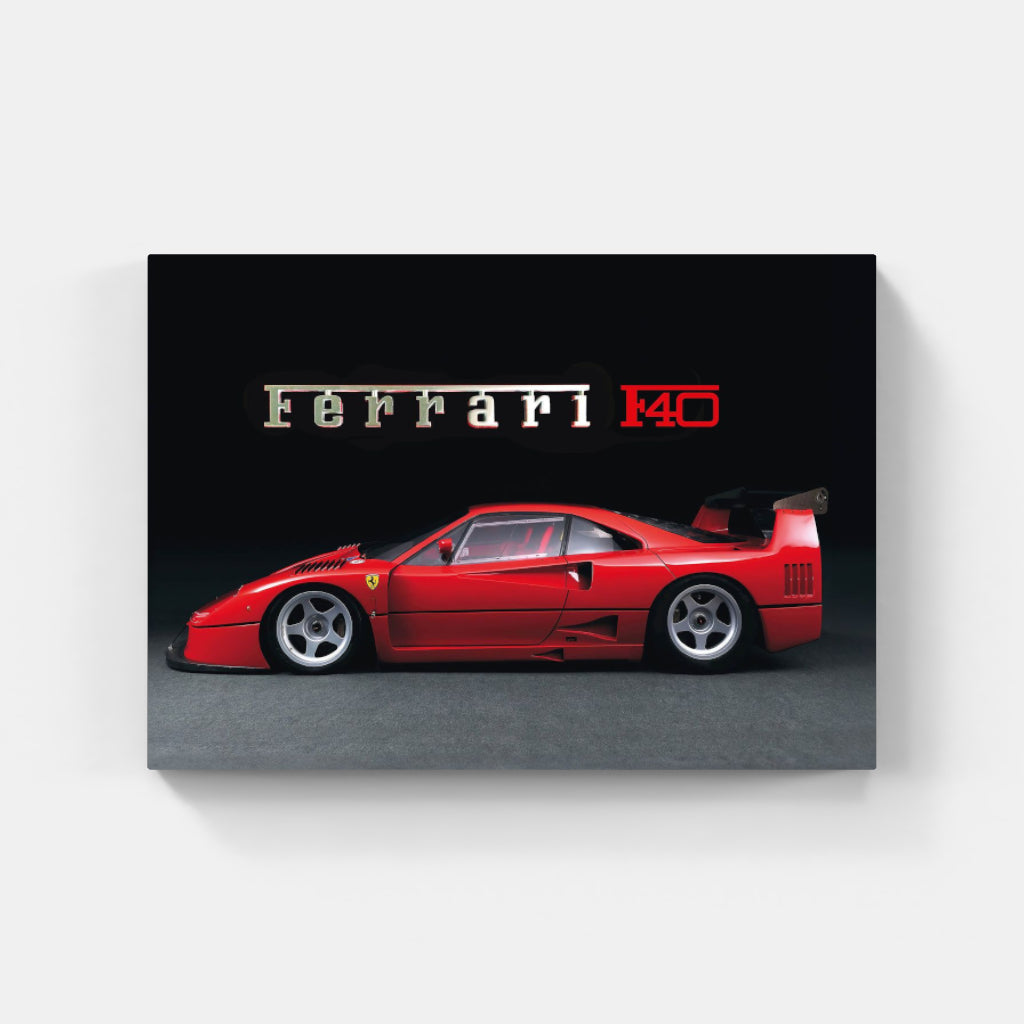 Ferrari F40 poster