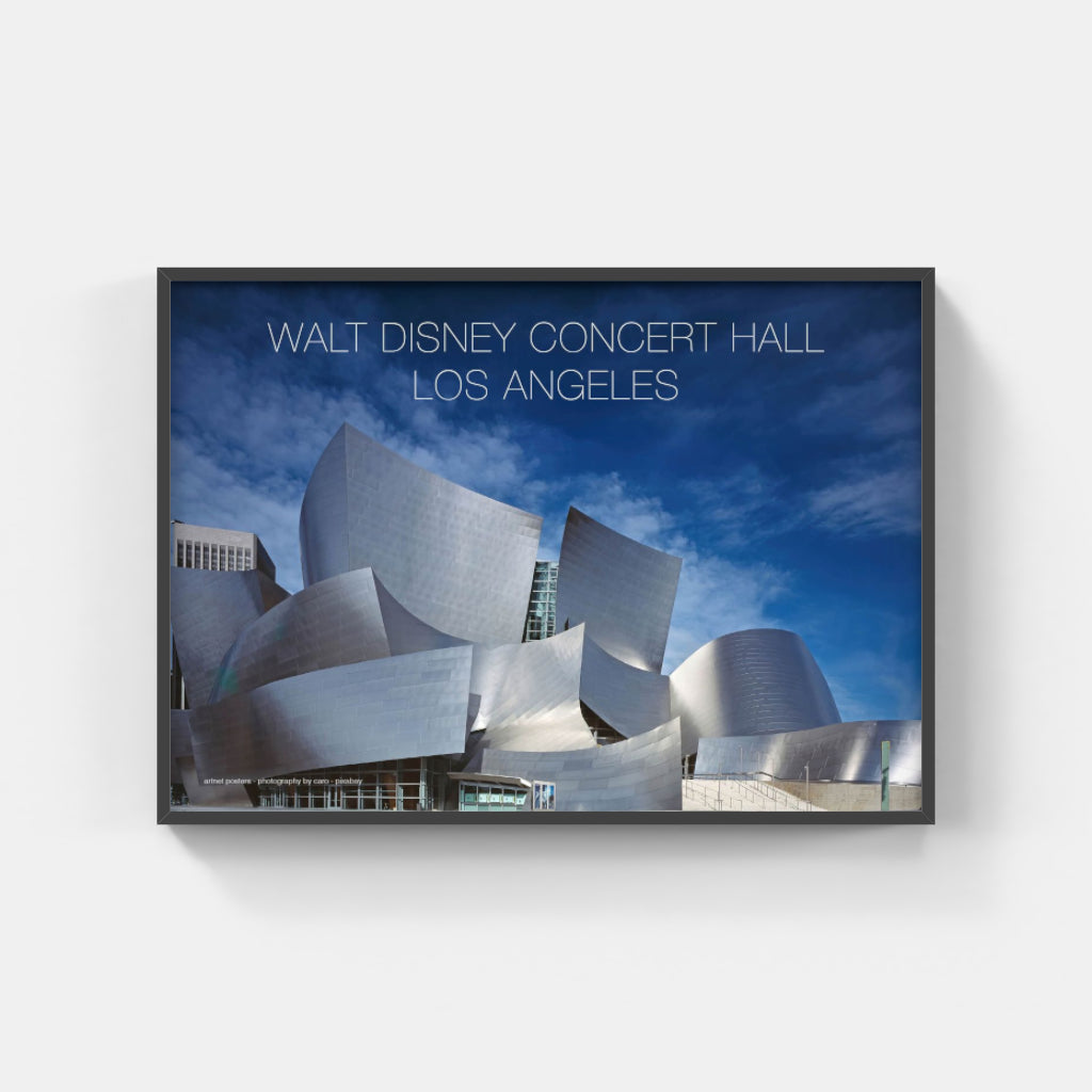 Walt Disney Concert Hall poster