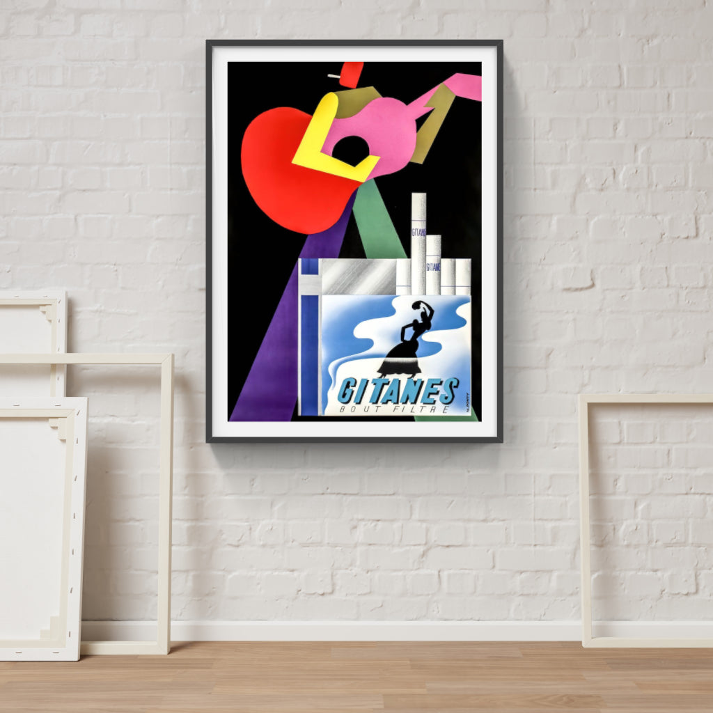 Gitanes Blue poster