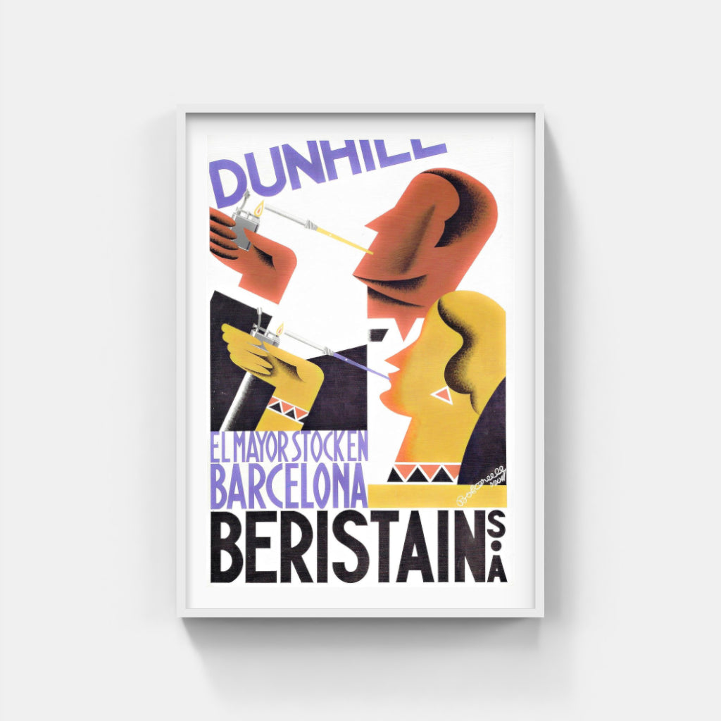 Dunhill Cigarettes poster