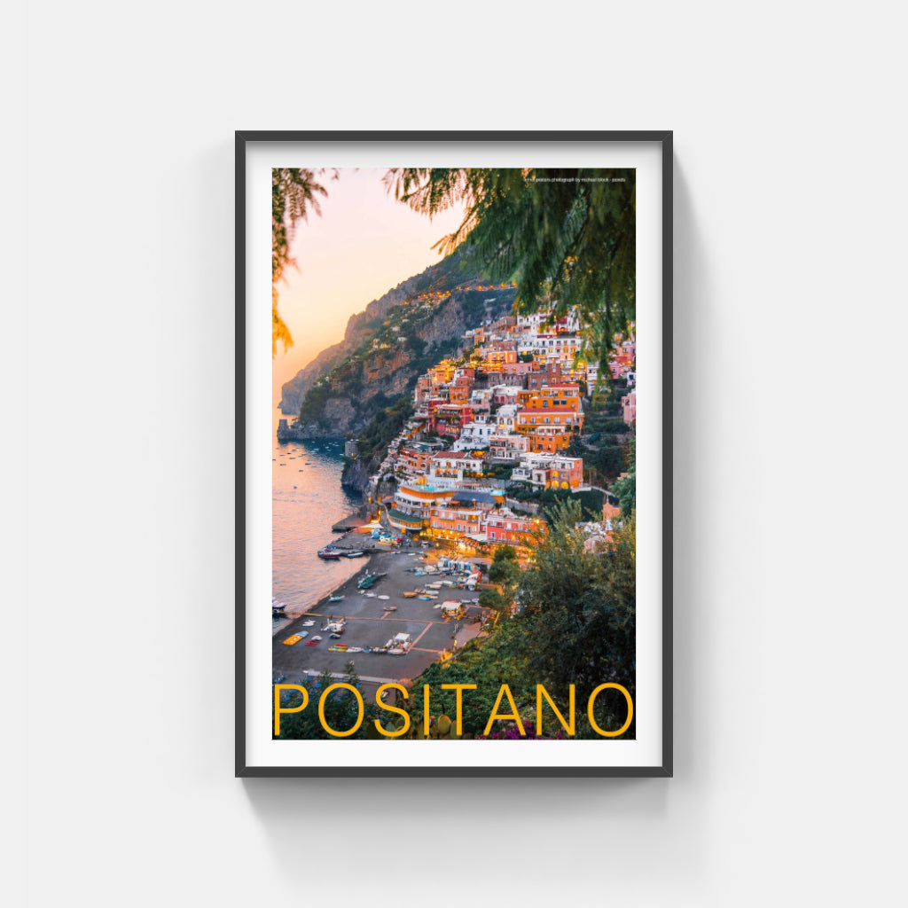Positano Dawn poster