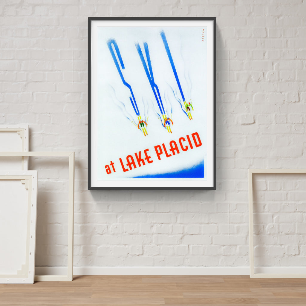 Ski Lake Placid poster