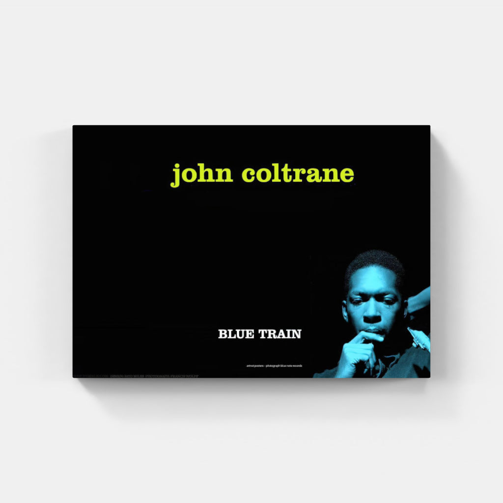 John Coltrane Blue Train poster
