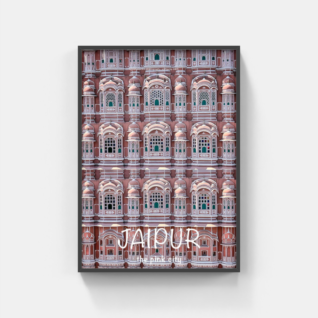 Jaipur the Pink City poster
