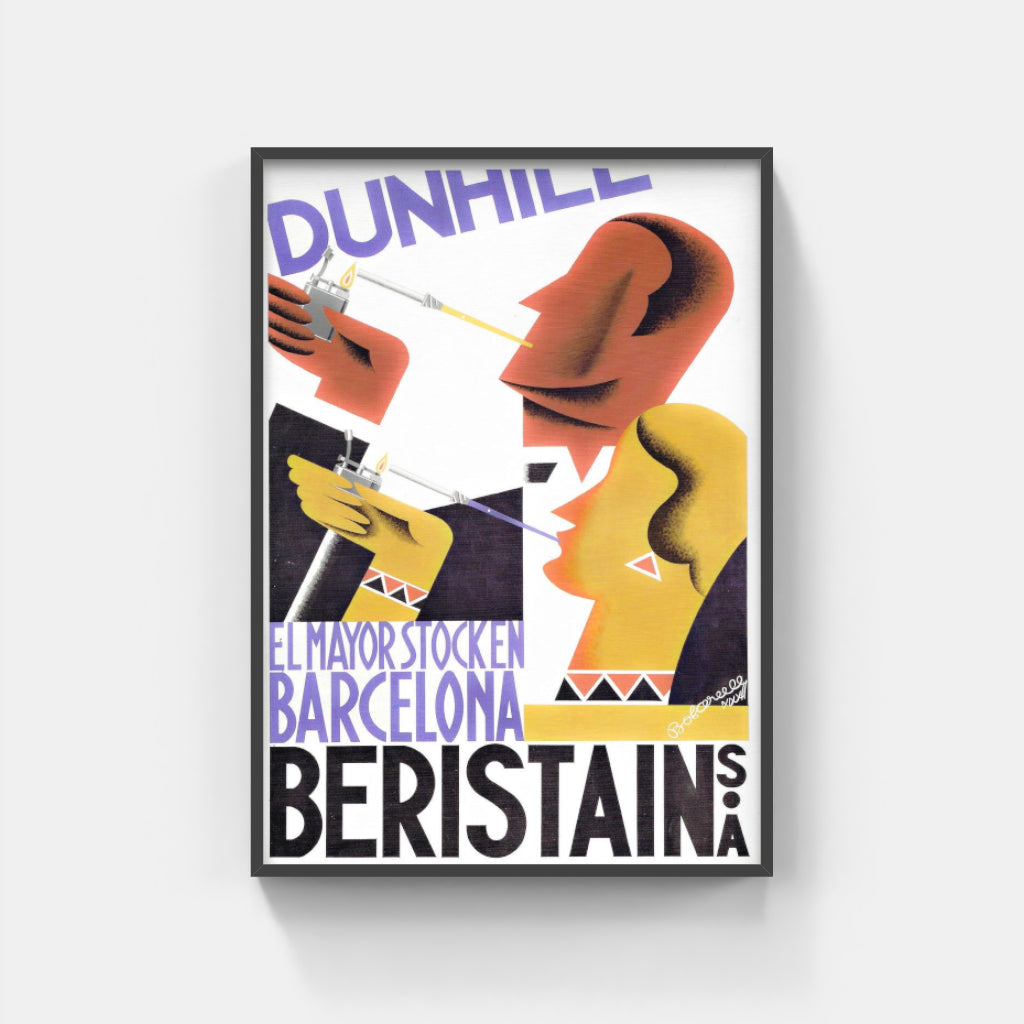 Dunhill Cigarettes poster