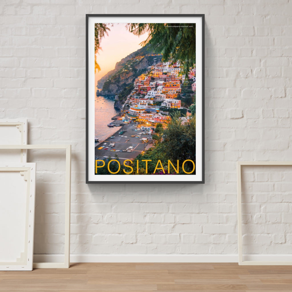 Positano Dawn poster