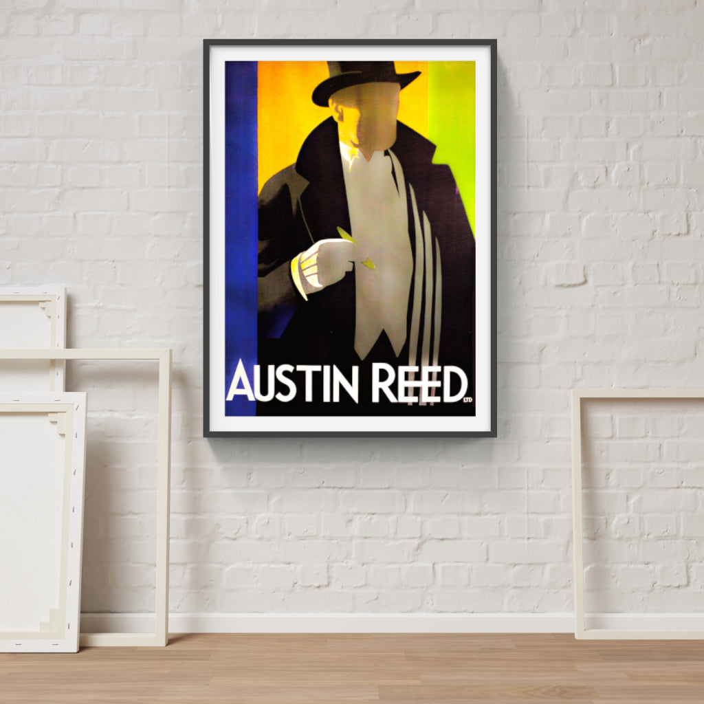 Austin Reed 1927 retro poster