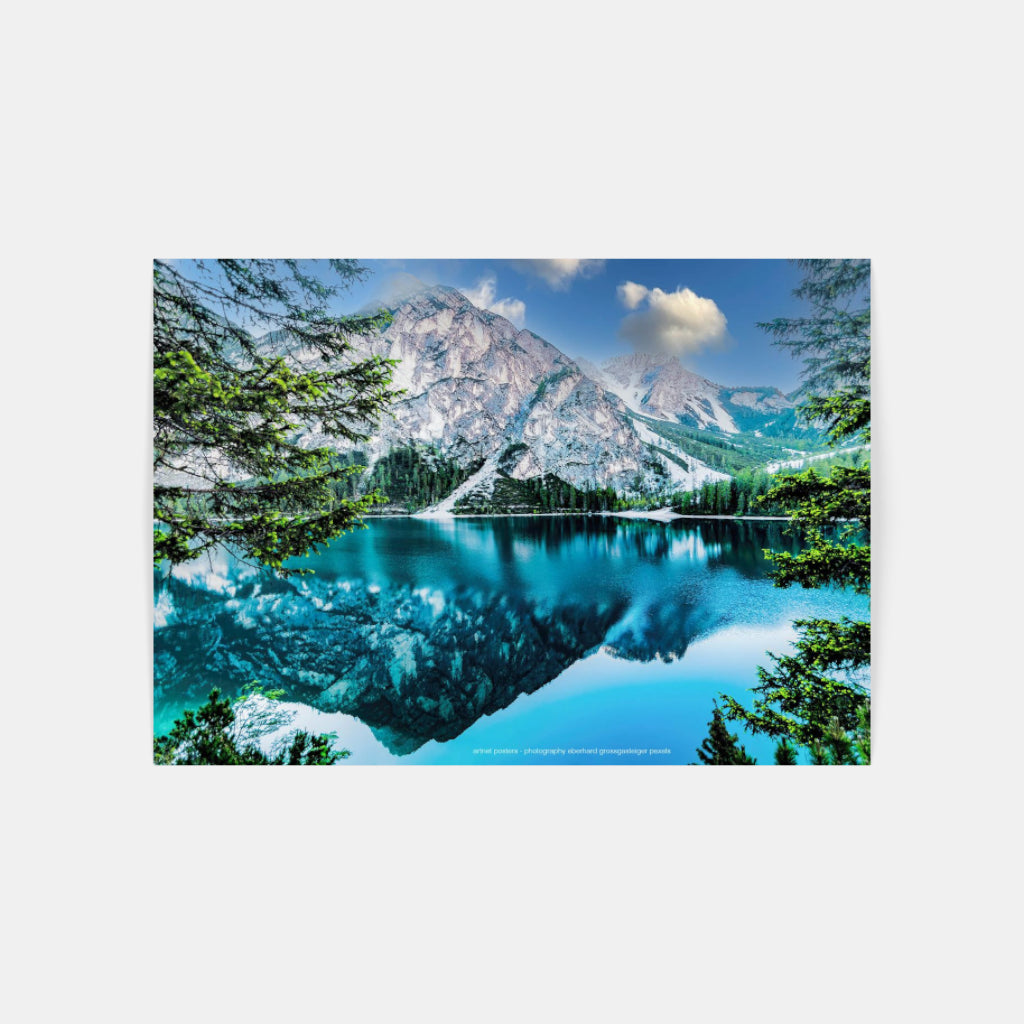 Lake Reflection poster