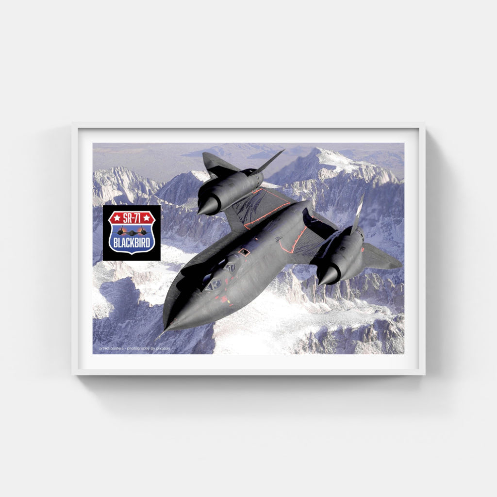 SR71 Blackbird poster