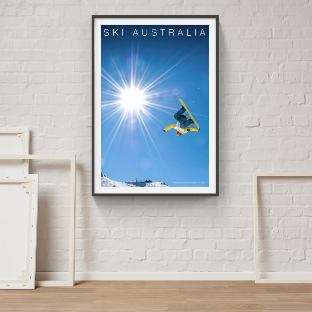 Snowboard Somersault poster