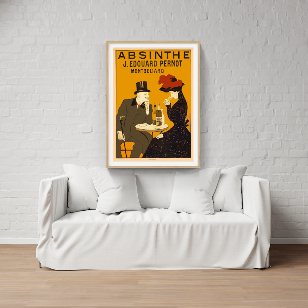 Absinthe makes the Heart Grow Fonder poster